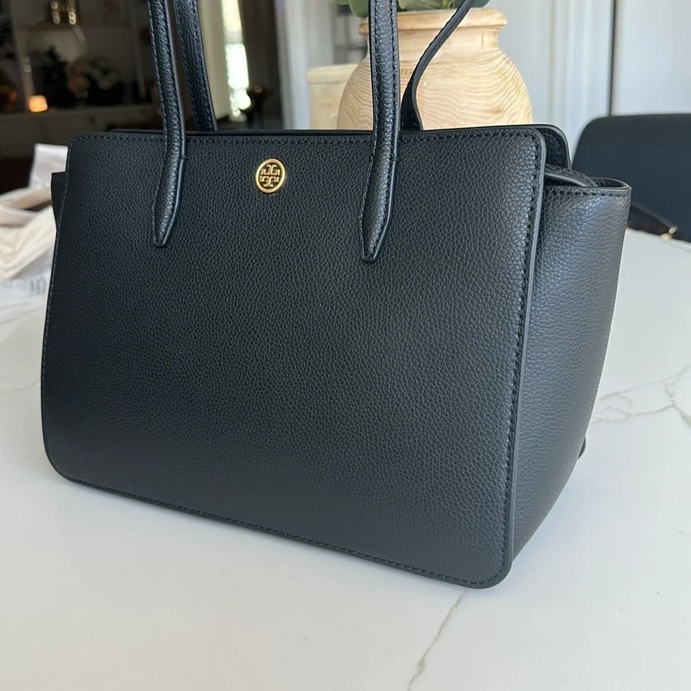Tory Burch Robinson Small Leather Tote